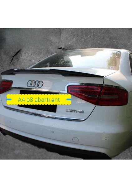 Audi A4 Abarty Spoiler 2008-2016 Arası Boyalı