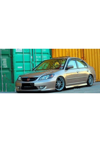 Honda Civic Vtec 2 Yan Marşpiyel -Plastık