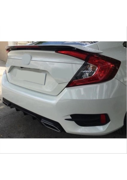 Honda Cıvıc Fc5 2016-2020 Turbo Sı Spoiler Isıklı (Boyasız) indirimleri
