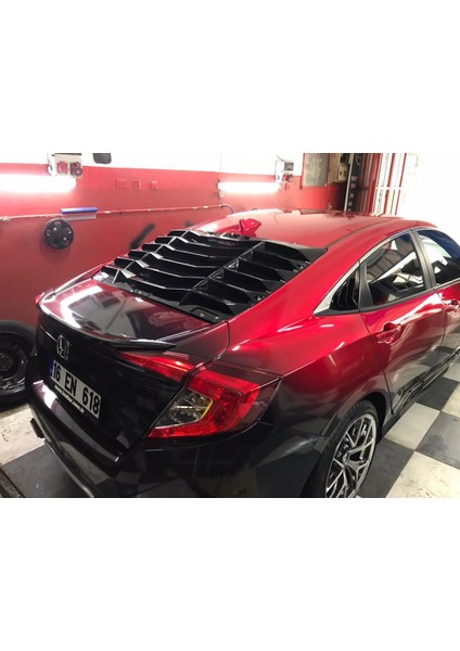 Honda Civic Fc5 Arka Cam Vizörü (Plastik)