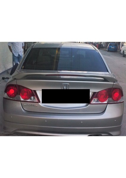Honda Civic Spoiler Işıklı Spoyler 2006-2012 Boyalı