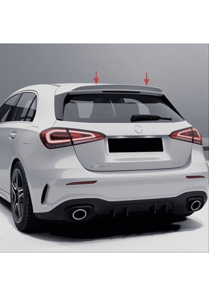 Mercedes W177 A Serısı Spoiler - Piano Black (Parlak Siyah) fiyatları