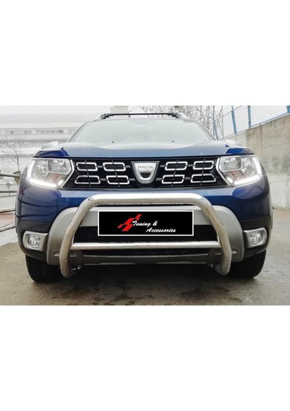 Dacia Duster 2 Yeni Kasa 2018 - Ön Koruma Barı U Model Borulu