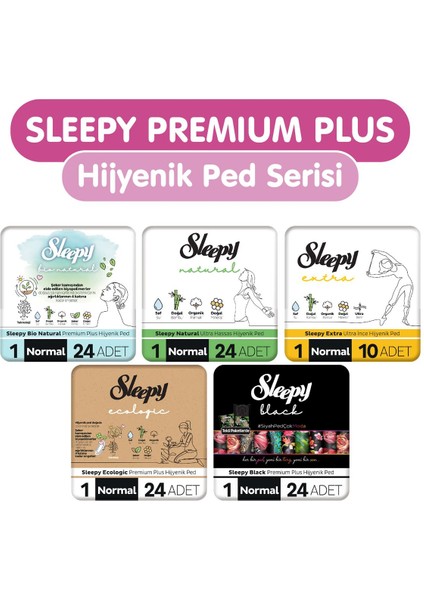Premium Plus Hijyenik Ped Normal Serisi 106 Adet Ped