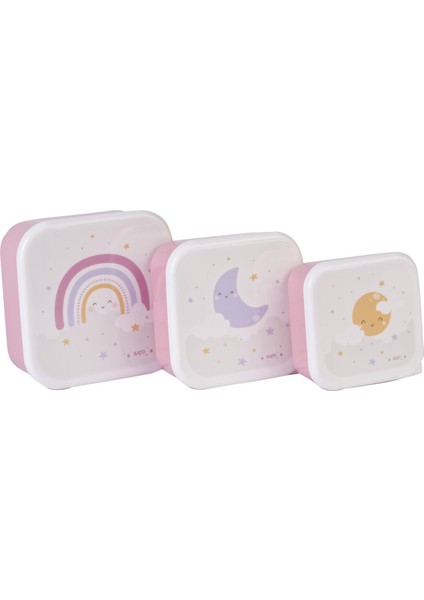 3.lü Beslenme / Atıştırma Kutusu Rainbow fiyatları