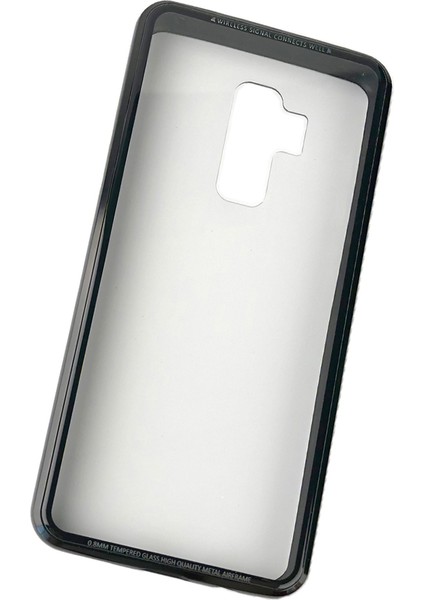 Galaxy Için Temperli S9 Telefon Kılıfı - Siyah (Yurt Dışından)