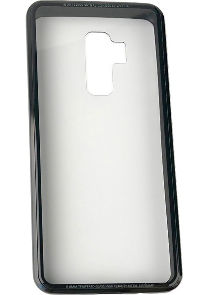 Galaxy Için Temperli S9 Telefon Kılıfı - Siyah (Yurt Dışından)