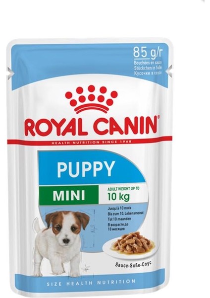 Mini Puppy Yaş Köpek Maması 85 gr x 12 Adet