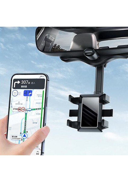 Telefon Montaj Tutucu Braketi 360 Döndürme Telefon Standı - Siyah (Yurt Dışından) modelleri