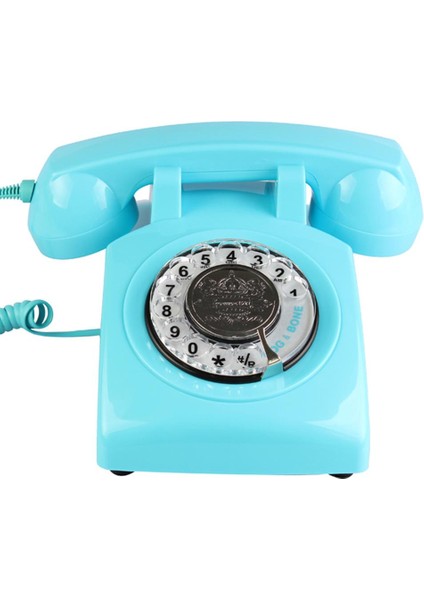 Kablolu Vintage Telefon - Mavi (Yurt Dışından) modelleri