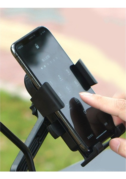 Motosiklet Telefon Tutucu 12X6.8X10.8 cm - Siyah (Yurt Dışından) modelleri