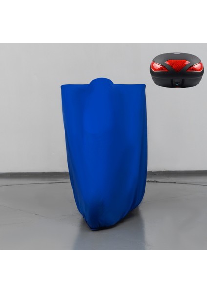 Mondial 50 Loyal Çantalı Mavi Kumaş Motosiklet Branda Motor Penye Branda modelleri