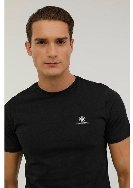 Basıc C Neck T-Shirt Siyah 101349563 M-CT102