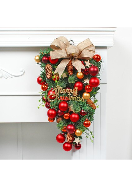 Çiftlik Evi Için Yapay Noel Gözyaşı Yağma Kapısı Çelenk Çelenk Yağma (Yurt Dışından) fiyatları