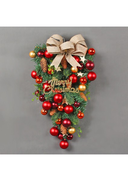 Çiftlik Evi Için Yapay Noel Gözyaşı Yağma Kapısı Çelenk Çelenk Yağma (Yurt Dışından) fırsatları