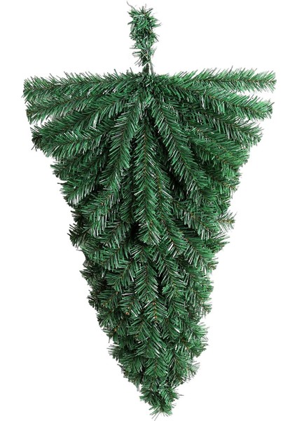 Yapay Asılı Noel Ağacı Duvar Kapısı Dış Mekan Kapalı Dekor 45 cm Için Asılı (Yurt Dışından) fiyatları