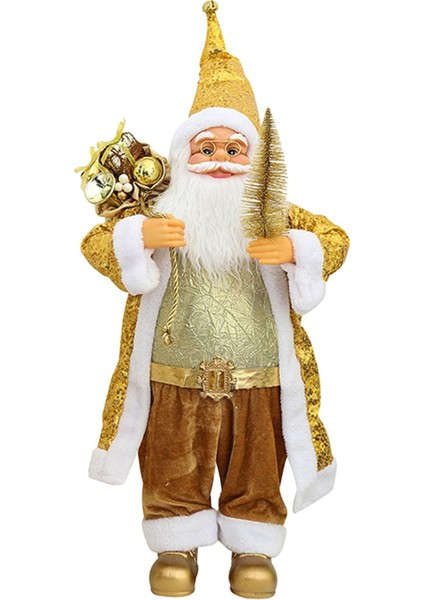 Daimi Santa Figurine Peluş Peluş Oyuncaklar Doğum Günü Tatil Tablosu 40CM Için (Yurt Dışından) fırsatları