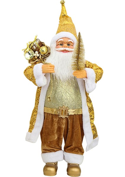 Daimi Santa Figurine Peluş Peluş Oyuncaklar Doğum Günü Tatil Tablosu 40CM Için (Yurt Dışından) indirimleri