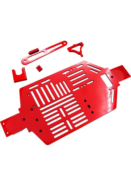 1/16 Rc Araba Şasi Çerçevesi UD1602 Parçalar Için Aksesuar Değiştirin Kırmızı (Yurt Dışından)