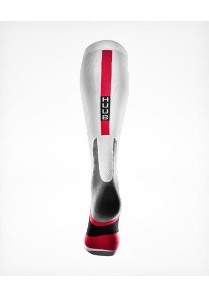 Compression Triatlon Yarış Çorabı Beyaz - 2l