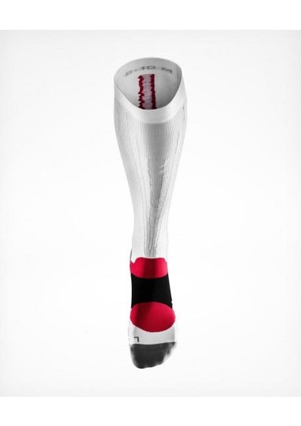 Compression Triatlon Yarış Çorabı Beyaz - 2l