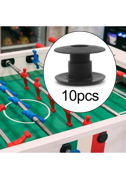 10 Adet Foosball Makinesi Yatak Çubuklar Masa Farkball Burçları Değiştirme (Yurt Dışından)