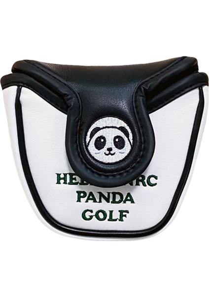 Nakış Golf Mallet Putter Head Kapağı Su Geçirmez Golf Çantası