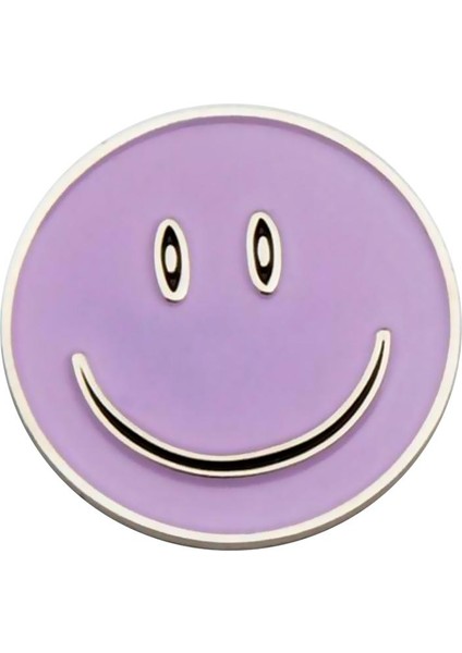 3x Sturdy Gülümseme Yüz Şapka Şapka Vizörü Klip Golf Topu Işaretçisi 3 Adet modelleri