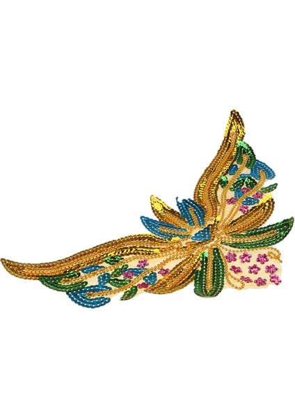 3xiron Üzerinde Kelebek Yaması Sequin Aplike Diy Dekor Aksesuarları 3 Adet (Yurt Dışından) fiyatları