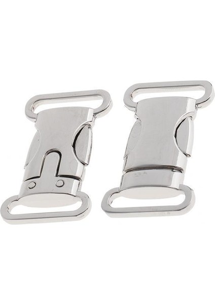 6x2 Parça Metal Yan Salınma Toka Kablosu Bilezik 4.5x2.5cm 6 Adet (Yurt Dışından)
