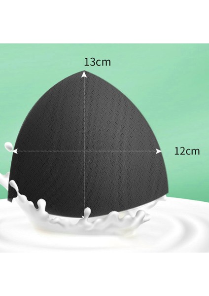 Köpük Sütyen Ekleme Yeniden Kullanılabilir Konforlu Kupalar Sütü Ekler Değiştirmeler Için Siyah 14.8X13X0.7CM (Yurt Dışından) fırsatları