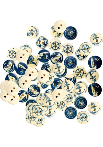 100ADET Yuvarlak Çeşitli Deniz Delik Düğmeleri Dikiş Craft 15MM Için (Yurt Dışından) fırsatları