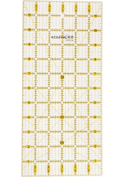 Dikdörtgen Akrilik Dikiş Kapitone Cetvel Şablonları Patchwork Için Aracı (Yurt Dışından) fiyatları