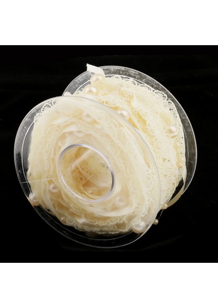 5 Metre Armut Boncuklu Dantel Dikiş Aplike El Sanatları Için Dıy Bej (Yurt Dışından) modelleri