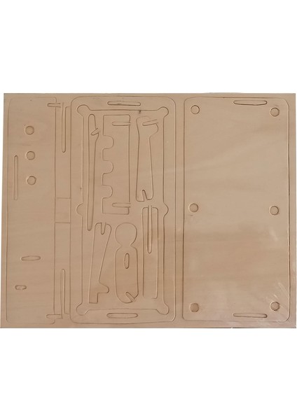 Bilardocu Ahşap Maket 2 Plaka Orta Boy fiyatları