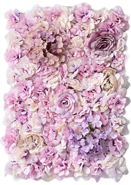 Çiçek Duvarı Panel Gizlilik Fotoğrafçılık Sahne Kahve Için Props