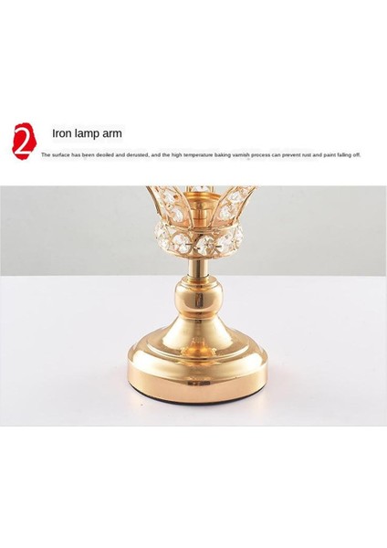 Crystal Tealight Candle Tutucular Yemek Masası Şamdanlar Stand 34X13CM fırsatları