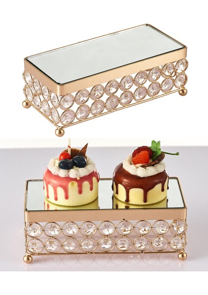 Avrupa Pastası Stand Crystal Cupcake Base Party Masa Centerpieces modelleri