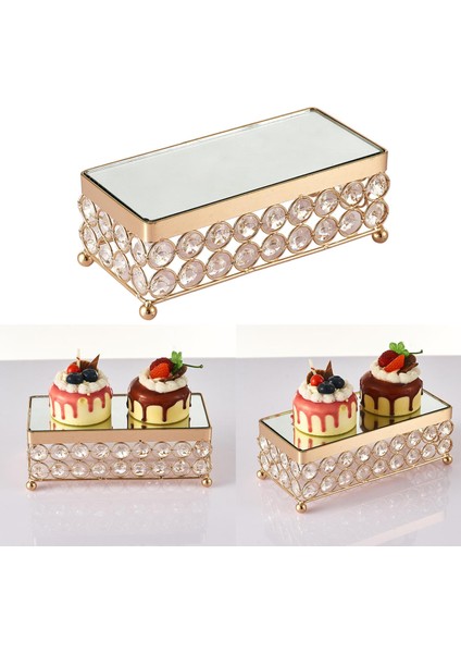 Avrupa Pastası Stand Crystal Cupcake Base Party Masa Centerpieces fırsatları