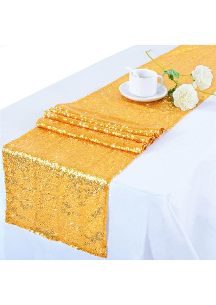 Glitter Masa Koşucu Masa Masalı Yemek Masası Şükran Dekorasyonları fiyatları