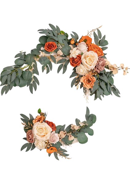 Yapay Çiçek Swag Çiçek Düzenleme Töreni Arbor Dekorasyon Süsleme 2 fırsatları