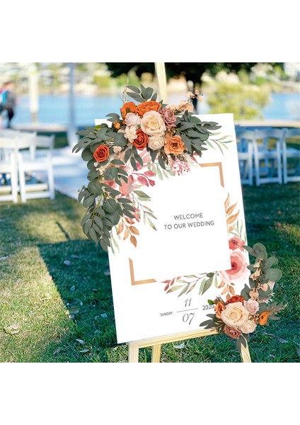 Yapay Çiçek Swag Çiçek Düzenleme Töreni Arbor Dekorasyon Süsleme 2 indirimleri