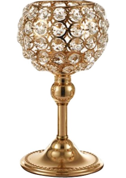 2 Adet Mum Tutucu Şamdan Parlayan Masaüstü Şamdan Dolap Dekor 20 cm 35CM indirimleri