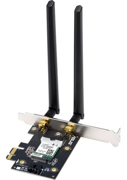 Asus PCE-AXE5400 WIFI6E Tri-Band-Kablosuz Pcıe Adaptör+Bluetooth