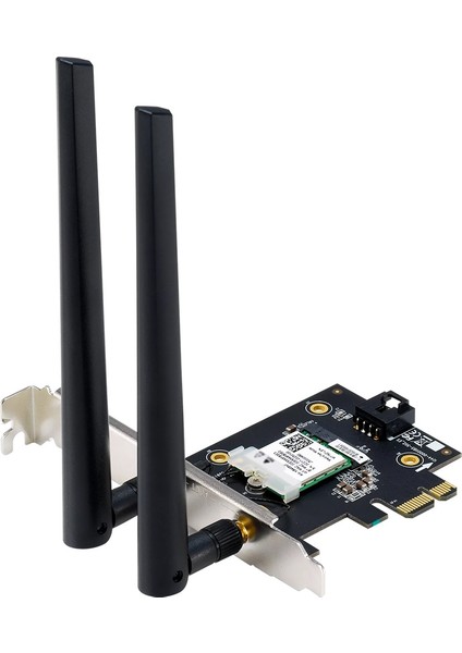 Asus PCE-AXE5400 WIFI6E Tri-Band-Kablosuz Pcıe Adaptör+Bluetooth