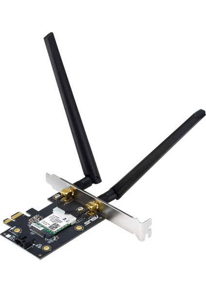 Asus PCE-AXE5400 WIFI6E Tri-Band-Kablosuz Pcıe Adaptör+Bluetooth