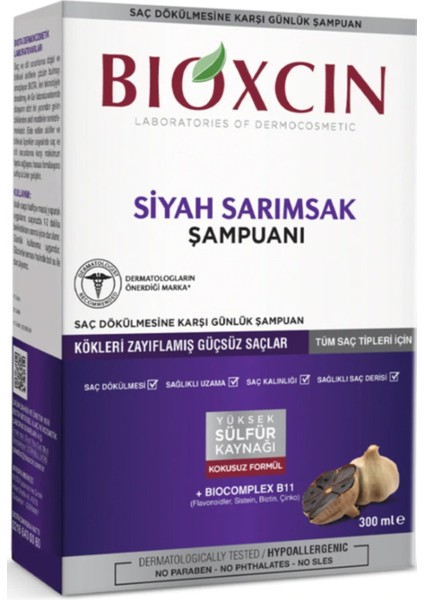 Siyah Sarımsak Şampuan 300 ml