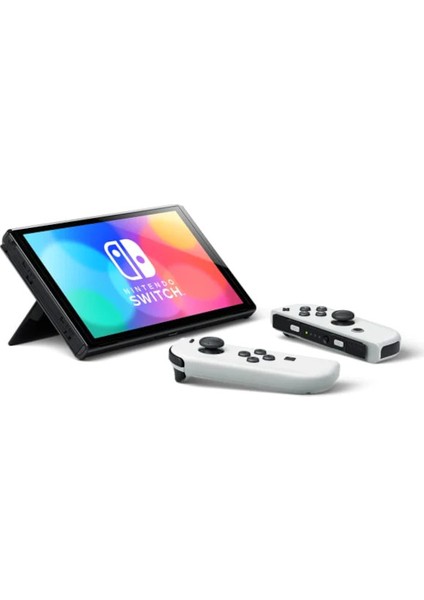 Switch OLED Beyaz Yeni Nesil Konsol 64GB + Pokemon Let's Go Pikachu Oyunlu Bundle