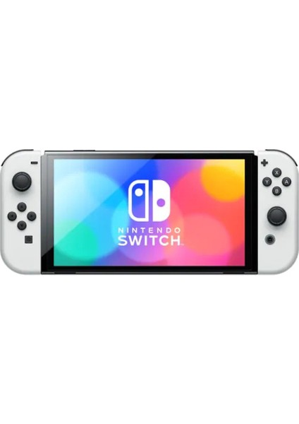 Switch OLED Beyaz Yeni Nesil Konsol 64GB + Pokemon Let's Go Pikachu Oyunlu Bundle