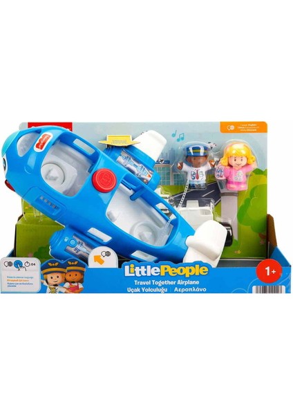 Fisher Price Little People Uçak Yolculuğu HDJ23